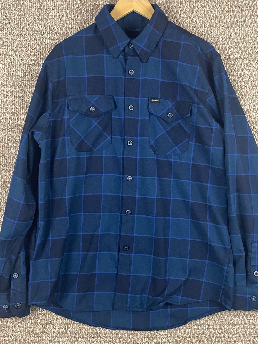 Dixxon Flannel Shirt Men’s Large Snap-on Tools  Mechanic Limited Edition F202